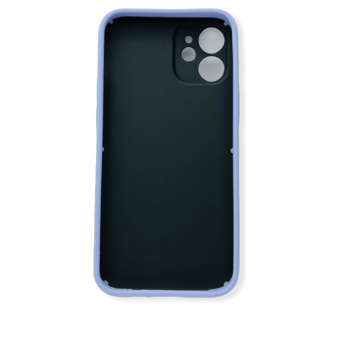 Husa Plastic Stripes Slim iPhone 12 Mini Mov [4]