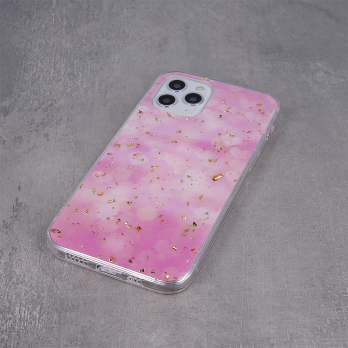 Husa Samsung A13 4G roz, model Glam, spate dur, margine silicon [4]