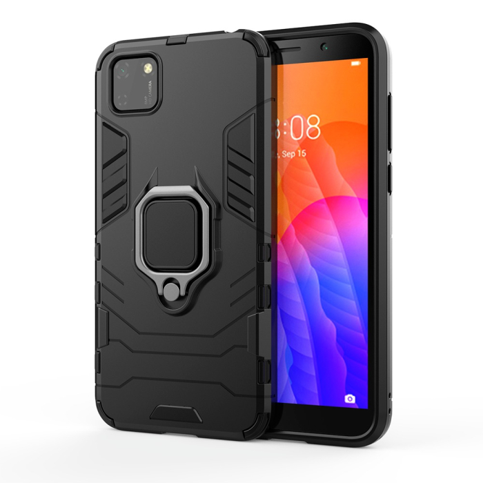 Husa Samsung A13 5G, Armor cu inel, negru [2]