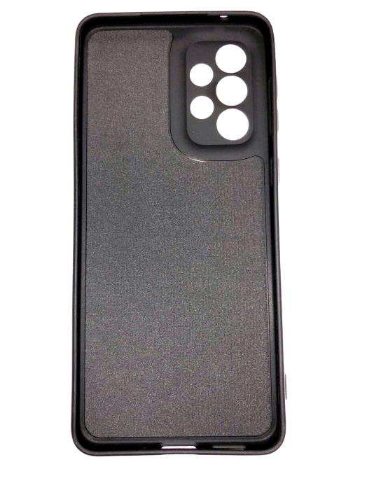 Husa Samsung A13 5G, negru,cu interior catifea, din silicon [2]
