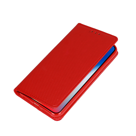 Husa Samsung A13 5G rosu, tip carte, Smart Magnet [2]