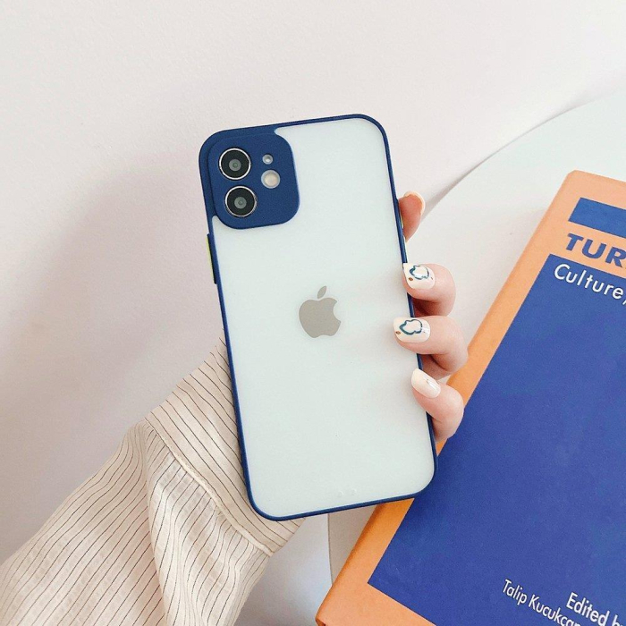 Husa Samsung A22 5G navy, Milky, slim, silicon flexibil [2]