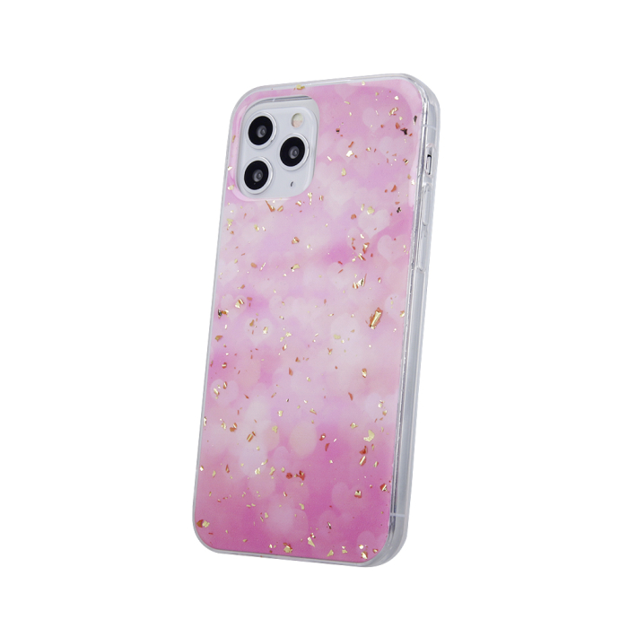 Husa Samsung A22 5G roz, model Glam, spate dur, margine silicon [1]