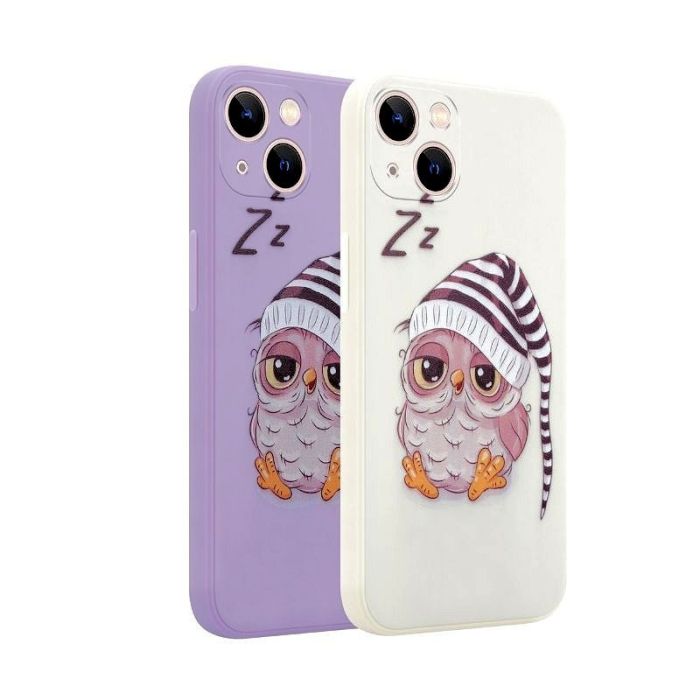 Husa Samsung A22 5G, violet, bufnita somnoroasa, interior catifea [4]