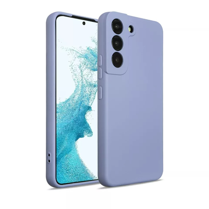 Husa Samsung A33 5G gri albastrui,cu interior catifea, din silicon [1]