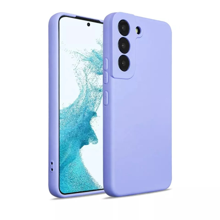 Husa Samsung A52/A52 5G lavender,cu interior catifea, din silicon [1]