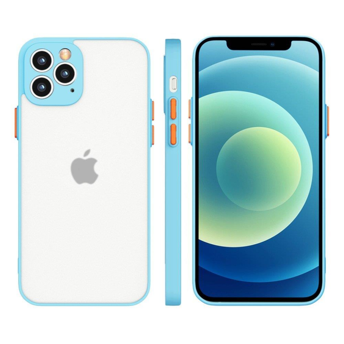Husa Samsung A52s 5G / A52 5G / A52 4G blue, Milky, slim, silicon flexibil [1]
