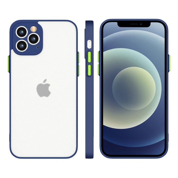Husa Samsung A52s 5G / A52 5G / A52 4G navy blue, Milky, slim, silicon flexibil [1]