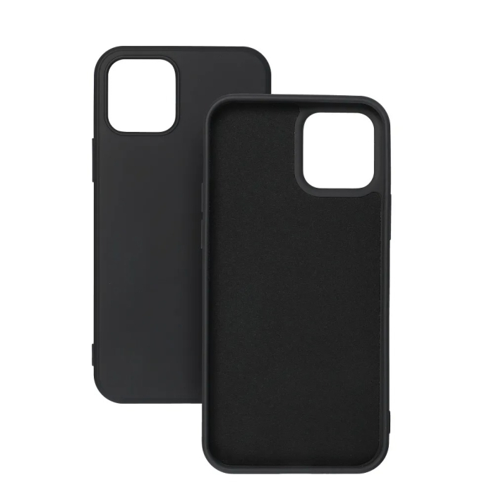 Husa Samsung A53 5G negru,cu interior catifea, din silicon [2]