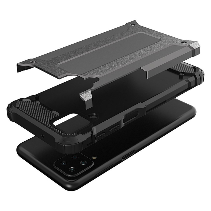 Husa Samsung Galaxy A12 / Galaxy M12, argintiu, Hybrid Armor [5]