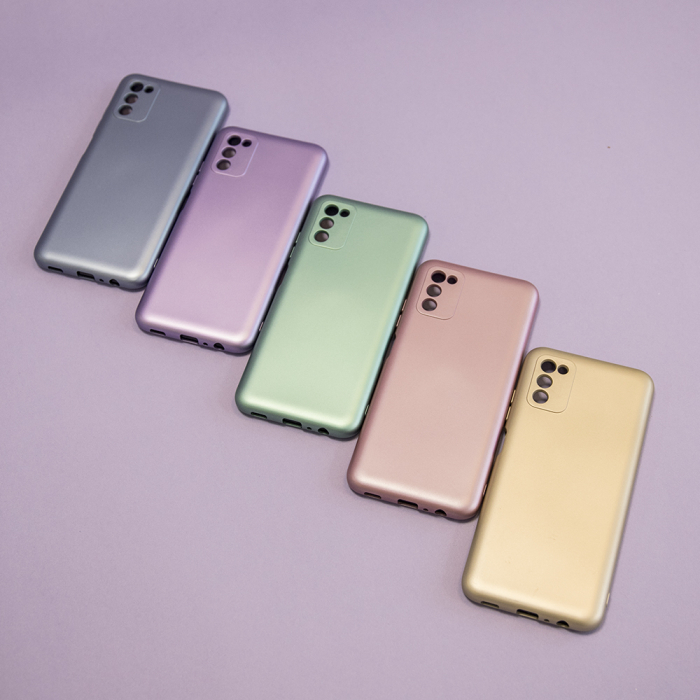 Husa Samsung Galaxy A23 5G, silicon Metallic, albastru [5]