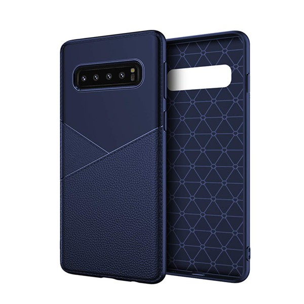 Husa Samsung S10, albastra, silicon flexibil, model Biz [1]