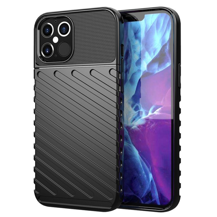 Husa Samsung S22 Plus  negru, Thunder, silicon [1]