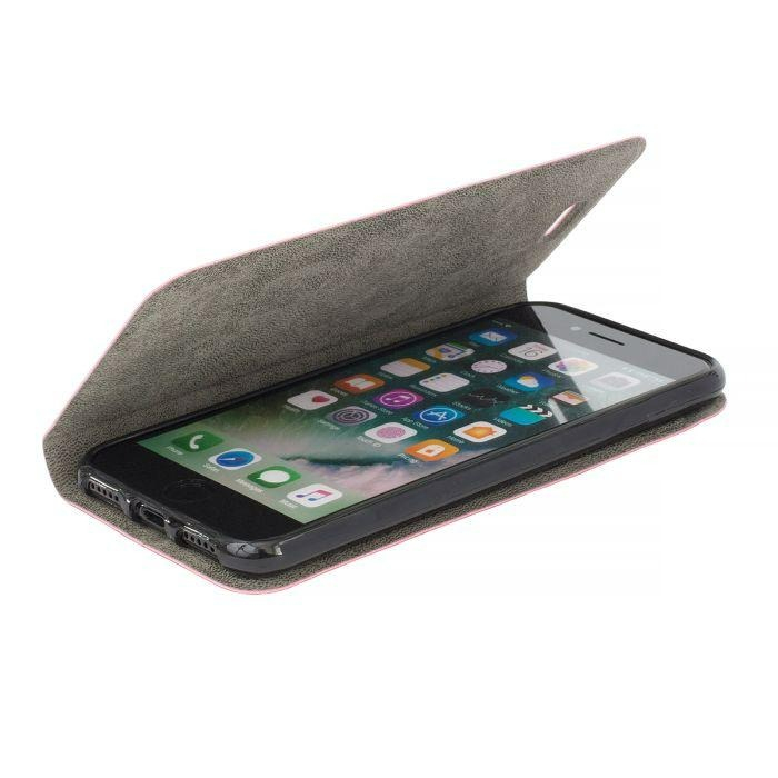 Husa Samsung S7 rosu, piele ecologica, model carte Clarino [3]