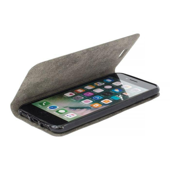 Husa Samsung S8 Plus  negru, piele ecologica, model carte Clarino [3]