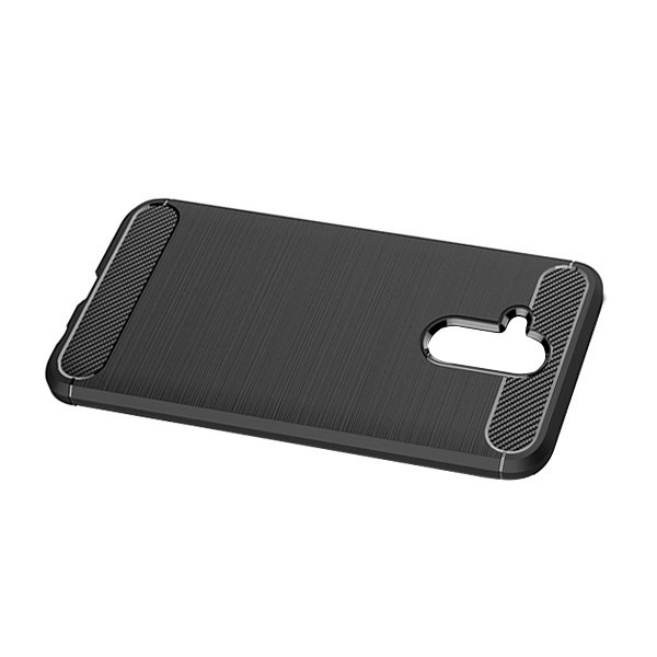 Husa Samsung S9 Plus , model Carbon, silicon flexibil, negru [2]