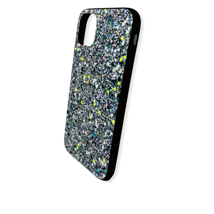 Husa Sand Glitter iPhone XR Grey [2]