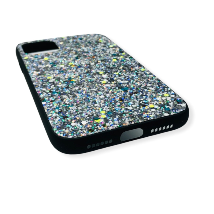 Husa Sand Glitter iPhone XR Grey [5]