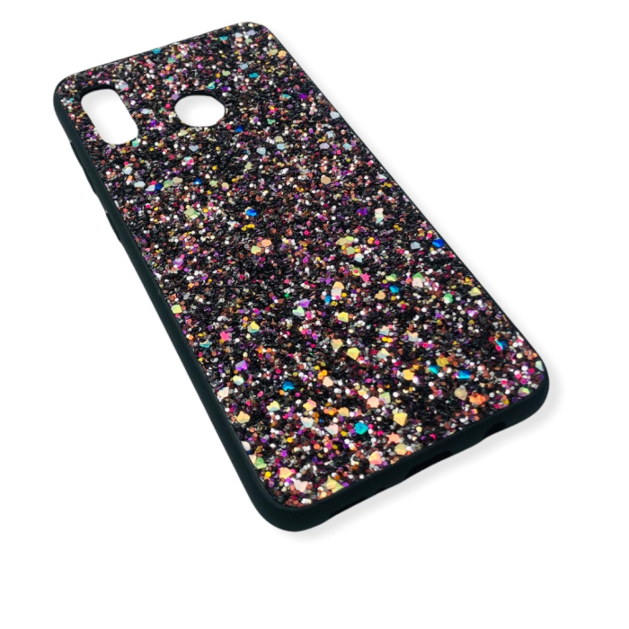 Husa Sand Glitter iPhone XS Max Visiniu [4]