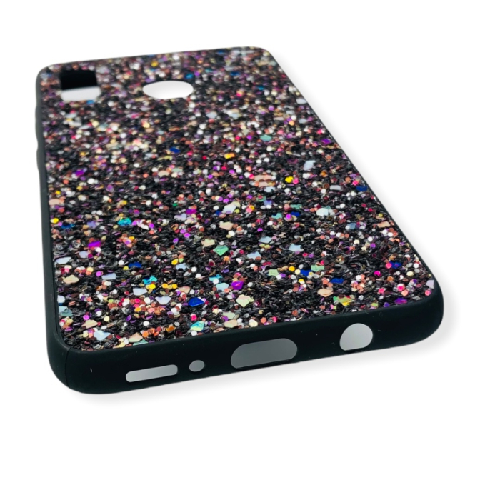 Husa Sand Glitter iPhone XS Max Visiniu [6]