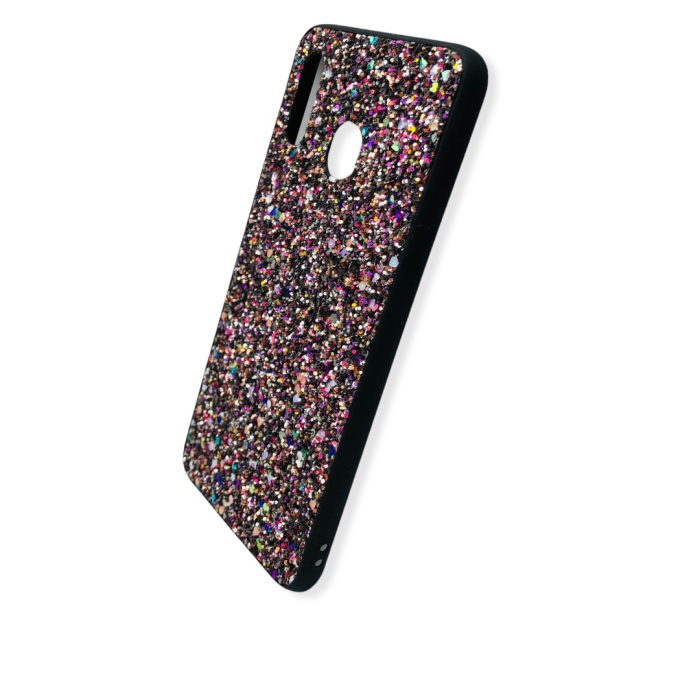 Husa Sand Glitter iPhone XS Max Visiniu [2]