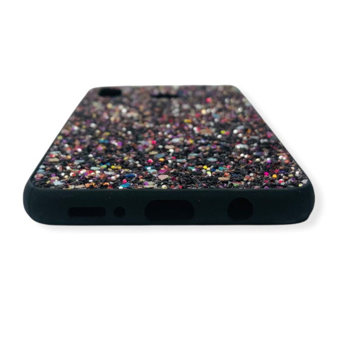 Husa Sand Glitter iPhone XS Max Visiniu [7]