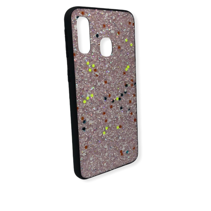 Husa Sand Glitter Samsung A40 Baby Pink [3]