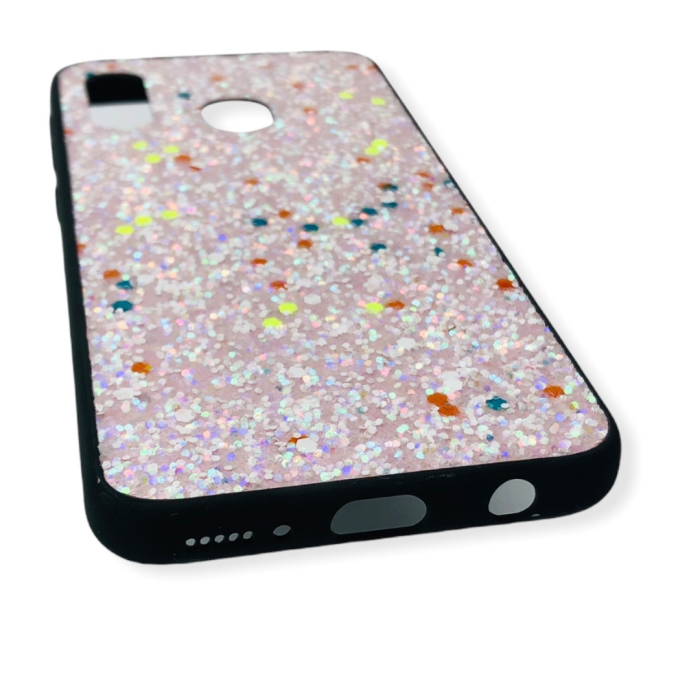 Husa Sand Glitter Samsung A40 Baby Pink [4]