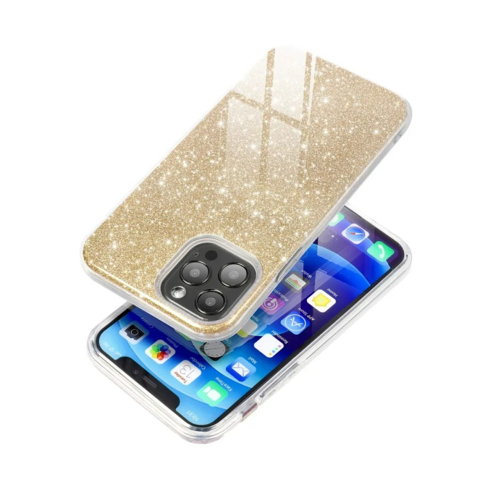 Husa sclipici 3 in 1 Xiaomi Redmi Note 12 5G (Global) / Poco X5 gold [2]