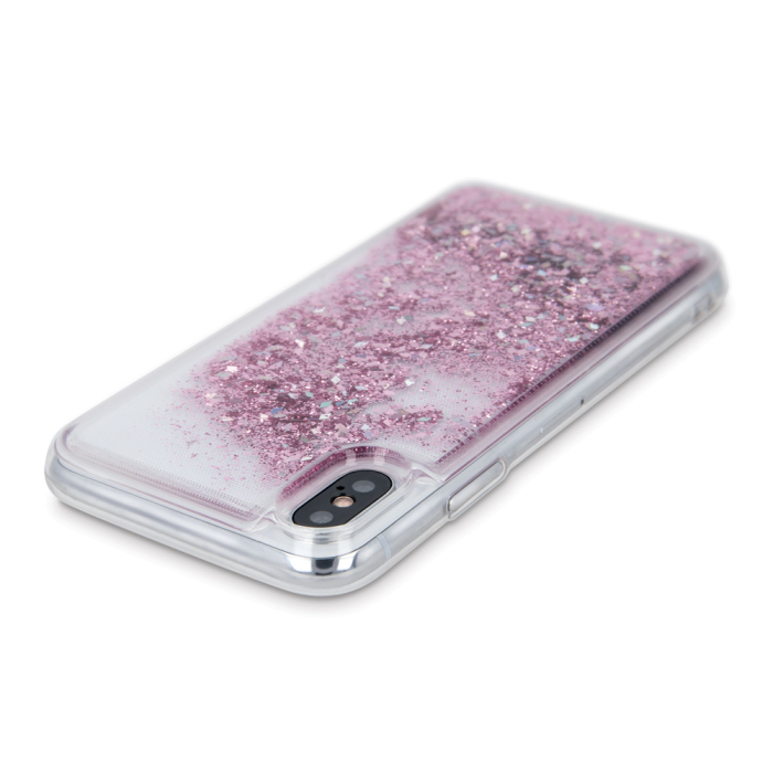 Husa sclipici lichid iPhone XR (6,1) pink [3]