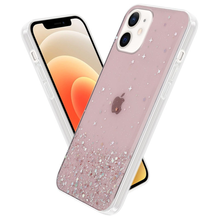 Husa Shine pentru iPhone 13 Pro Max roz [3]