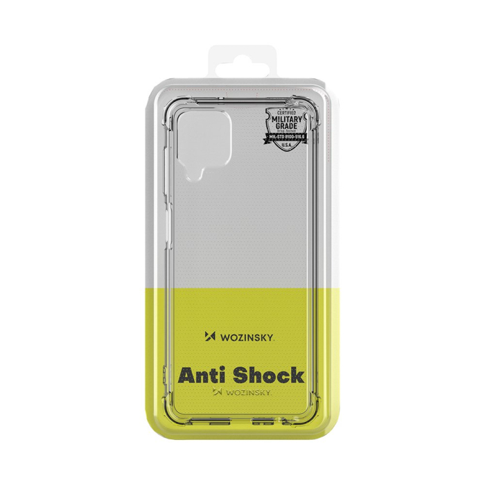 Husa silicon antisoc military grade pentru Samsung Galaxy A12 / Galaxy M12 transparent [5]
