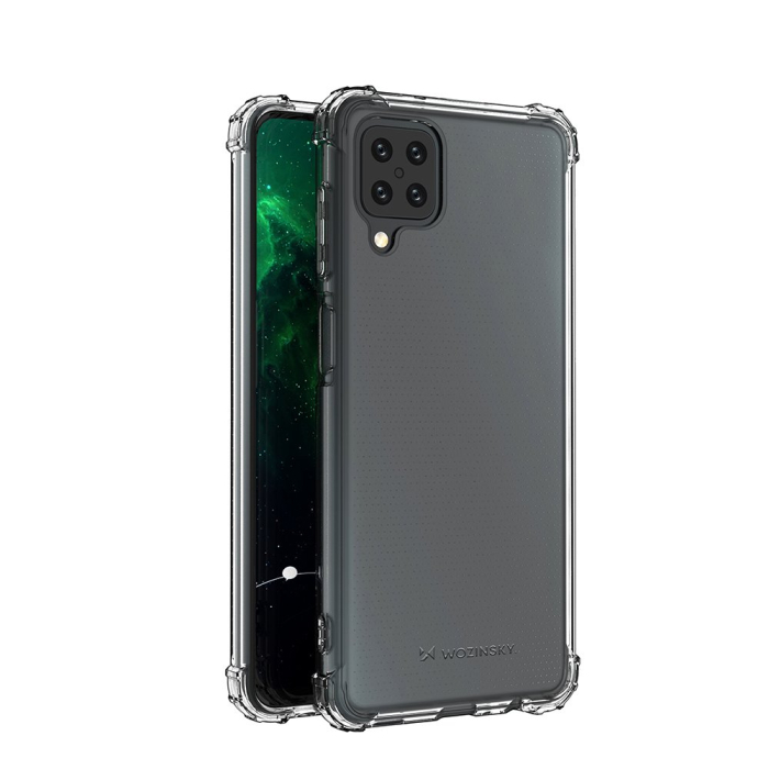 Husa silicon antisoc military grade pentru Samsung Galaxy A12 / Galaxy M12 transparent [3]
