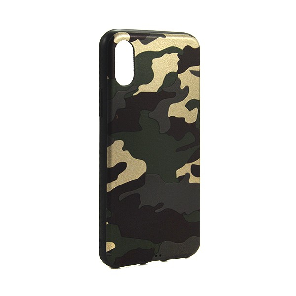 Husa silicon camuflaj iPhone 6/6s,negru [2]