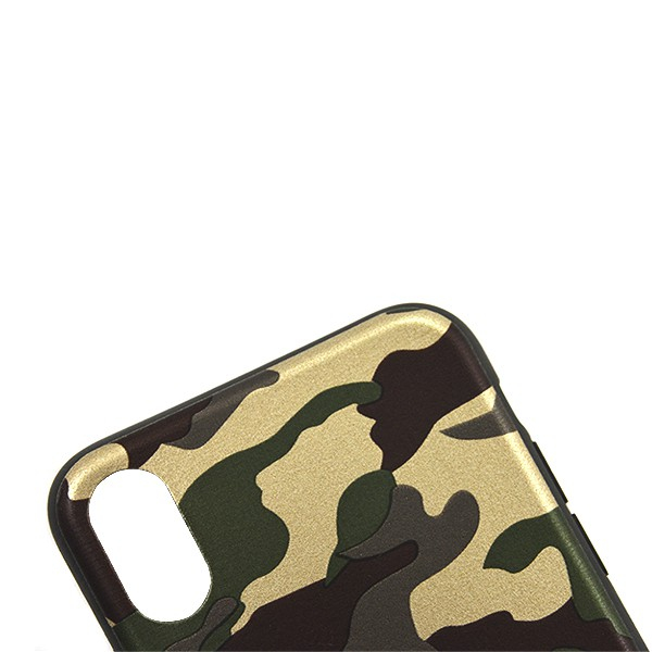 Husa silicon camuflaj iPhone 6/6s,negru [3]