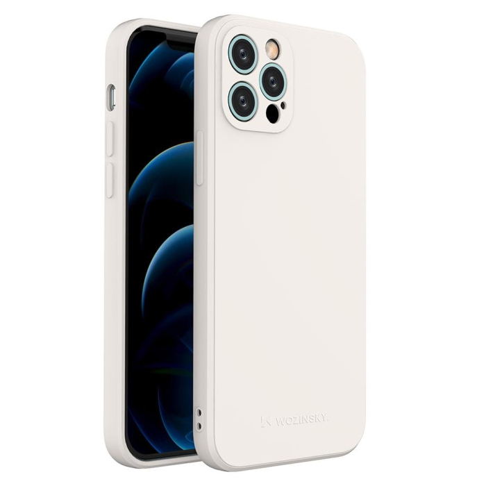 Husa silicon colorat Wozinsky iPhone 11 Pro Max white [1]