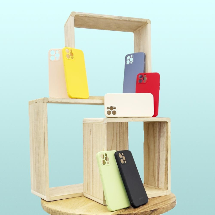Husa silicon colorat Wozinsky iPhone X/XS roz [2]