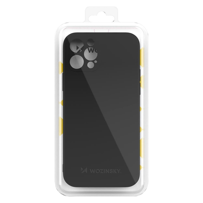 Husa silicon colorat Wozinsky iPhone X/XS roz [5]