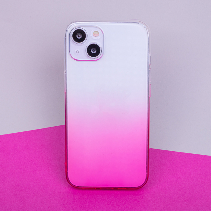 Husa silicon degrade 2mm iPhone 11 pink [5]