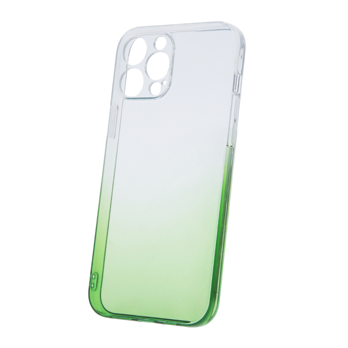 Husa silicon degrade pentru iPhone 12 6,1" green [1]