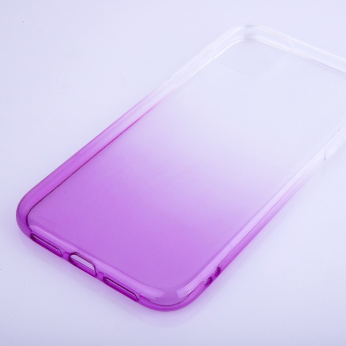 Husa silicon degrade pentru iPhone 7 Plus/8 Plus  violet [4]