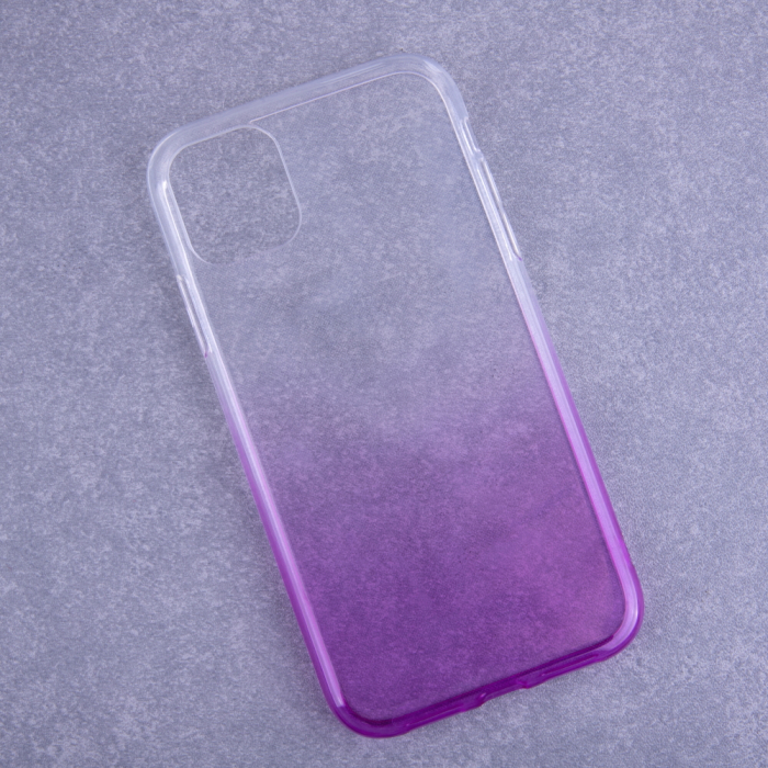 Husa silicon degrade pentru iPhone 7 Plus/8 Plus  violet [3]