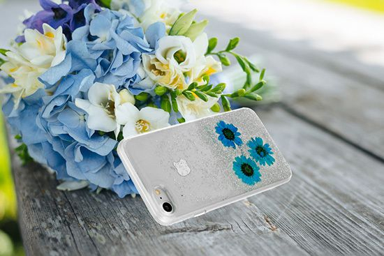 Husa silicon flori iPhone X/XS Amelia [7]