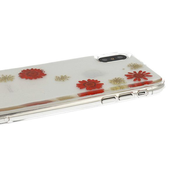 Husa silicon flori iPhone X/XS Flora [4]