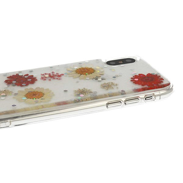 Husa silicon flori iPhone X/XS Stella [4]