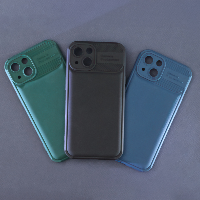 Husa silicon Honeycomb iPhone 11 dark blue [10]