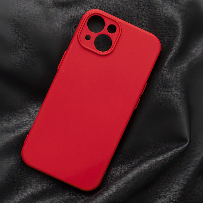 Husa silicon interior catifea Samsung A34 5G red [11]