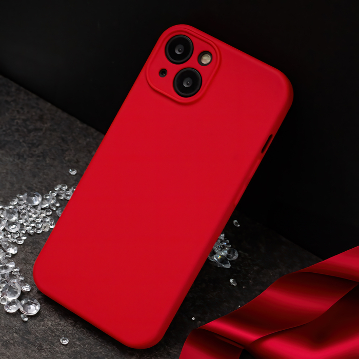 Husa silicon interior catifea Samsung A34 5G red [5]