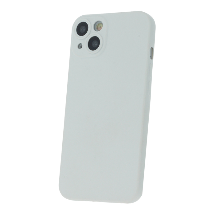 Husa silicon mat iPhone 15 6.1" white [3]