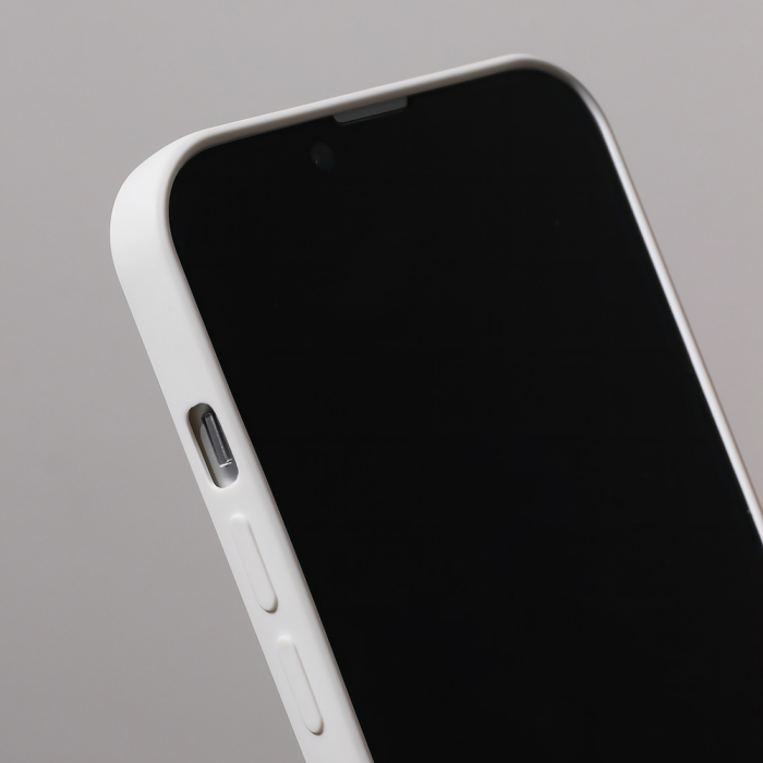 Husa silicon mat iPhone 15 Pro Max 6.7" white [11]